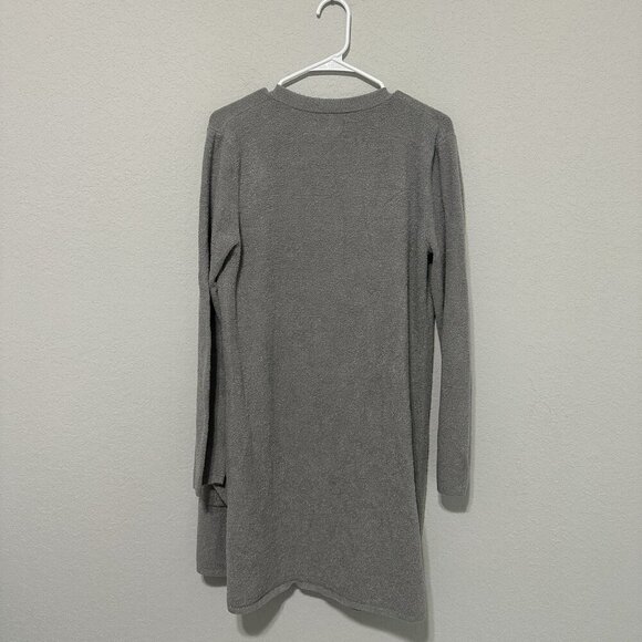 Natural Reflections Womens Small Cardigan Sweater Gray Long Sleeve Open Front - Picture 2 of 7